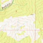 United States Geological Survey Thompson Creek, ID (1964, 24000-Scale) digital map