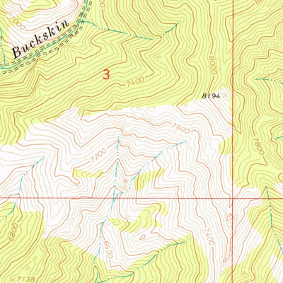 United States Geological Survey Thompson Creek, ID (1964, 24000-Scale) digital map