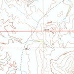 United States Geological Survey Thompson Creek NW, MT (1967, 24000-Scale) digital map