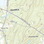 United States Geological Survey Thompson, CT (2021, 24000-Scale) digital map
