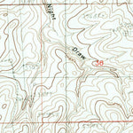 United States Geological Survey Thompson Draw, WY (1984, 24000-Scale) digital map