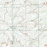 United States Geological Survey Thompson Draw, WY (1984, 24000-Scale) digital map