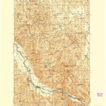 United States Geological Survey Thompson Falls, MT (1937, 125000-Scale) digital map