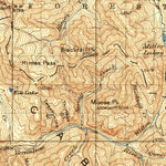 United States Geological Survey Thompson Falls, MT (1937, 125000-Scale) digital map