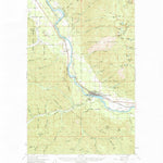 United States Geological Survey Thompson Falls, MT (1957, 62500-Scale) digital map