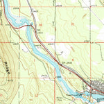 United States Geological Survey Thompson Falls, MT (1957, 62500-Scale) digital map