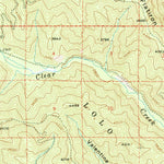United States Geological Survey Thompson Falls, MT (1957, 62500-Scale) digital map