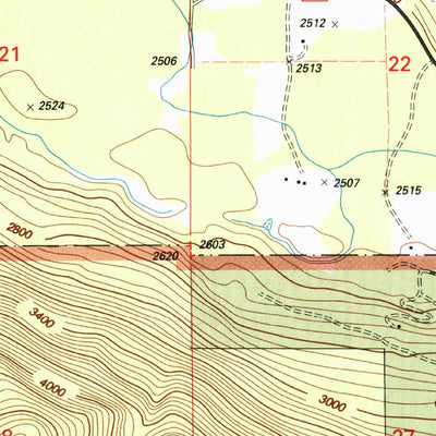 United States Geological Survey Thompson Falls, MT (1999, 24000-Scale) digital map