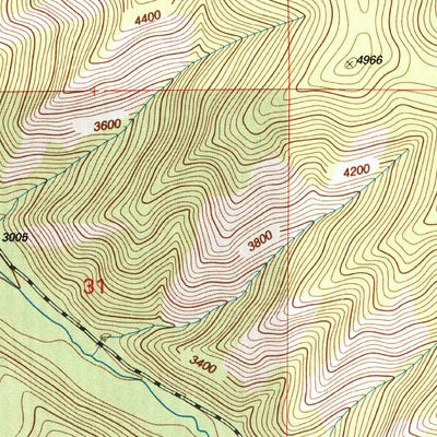 United States Geological Survey Thompson Falls, MT (1999, 24000-Scale) digital map