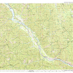 United States Geological Survey Thompson Falls, MT-ID (1992, 100000-Scale) digital map