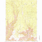 United States Geological Survey Thompson Flat, OR (1969, 24000-Scale) digital map