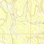 United States Geological Survey Thompson Flat, OR (1969, 24000-Scale) digital map