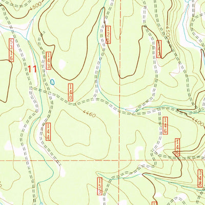 United States Geological Survey Thompson Flat, OR (1995, 24000-Scale) digital map