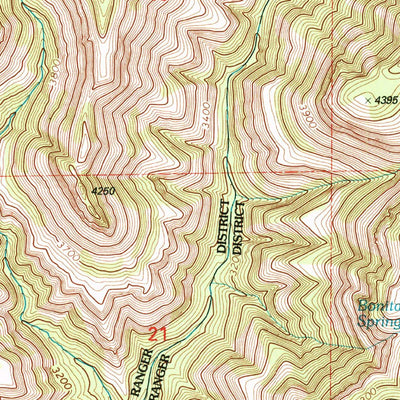 United States Geological Survey Thompson Flat, OR (1995, 24000-Scale) digital map