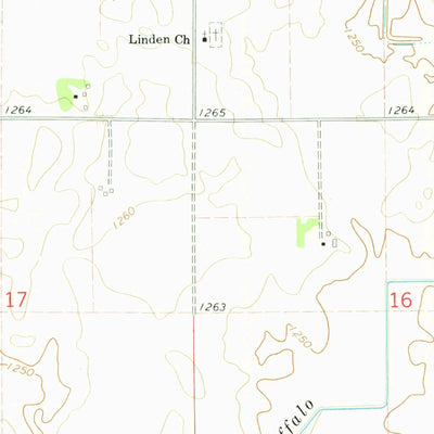 United States Geological Survey Thompson, IA (1972, 24000-Scale) digital map
