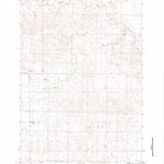 United States Geological Survey Thompson Lake, SD (1983, 24000-Scale) digital map
