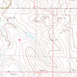 United States Geological Survey Thompson Lake, SD (1983, 24000-Scale) digital map