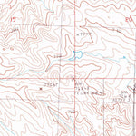 United States Geological Survey Thompson Lake, SD (1983, 24000-Scale) digital map