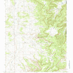 United States Geological Survey Thompson Mesa, NM (1985, 24000-Scale) digital map