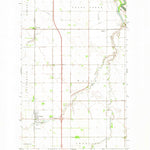 United States Geological Survey Thompson, ND-MN (1971, 24000-Scale) digital map