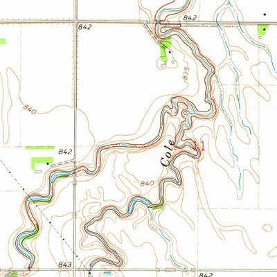 United States Geological Survey Thompson, ND-MN (1971, 24000-Scale) digital map