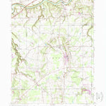 United States Geological Survey Thompson, OH (1960, 24000-Scale) digital map