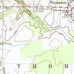 United States Geological Survey Thompson, OH (1960, 24000-Scale) digital map