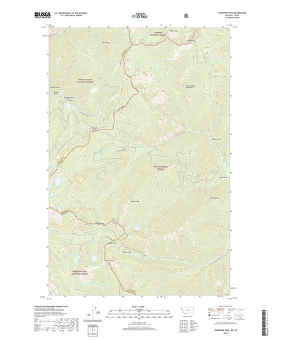 United States Geological Survey Thompson Pass, MT (2020, 24000-Scale) digital map