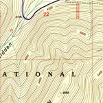 United States Geological Survey Thompson Pass, MT-ID (1999, 24000-Scale) digital map