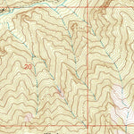 United States Geological Survey Thompson Peak, ID (1966, 24000-Scale) digital map