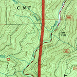 United States Geological Survey Thompson Point, ID (1994, 24000-Scale) digital map
