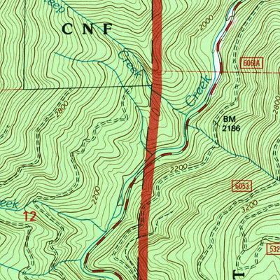 United States Geological Survey Thompson Point, ID (1994, 24000-Scale) digital map