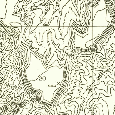United States Geological Survey Thompson Point, UT-AZ (1954, 24000-Scale) digital map