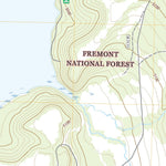 United States Geological Survey Thompson Reservoir, OR (2020, 24000-Scale) digital map