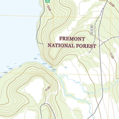 United States Geological Survey Thompson Reservoir, OR (2020, 24000-Scale) digital map