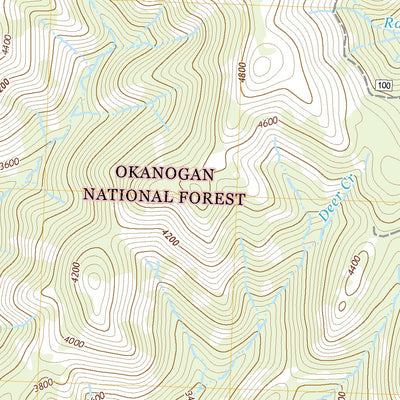 United States Geological Survey Thompson Ridge, WA (2020, 24000-Scale) digital map