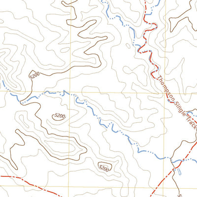 United States Geological Survey Thompson Springs, UT (2023, 24000-Scale) digital map