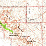 United States Geological Survey Thompson, UT (1958, 62500-Scale) digital map