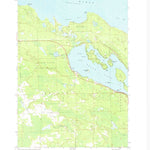 United States Geological Survey Thompsons Harbor, MI (1971, 24000-Scale) digital map