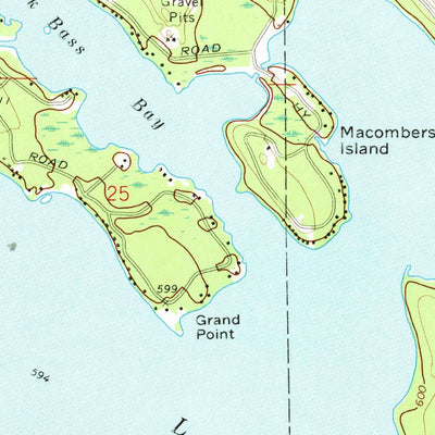 United States Geological Survey Thompsons Harbor, MI (1971, 24000-Scale) digital map