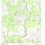 United States Geological Survey Thompsons, TX (1953, 24000-Scale) digital map