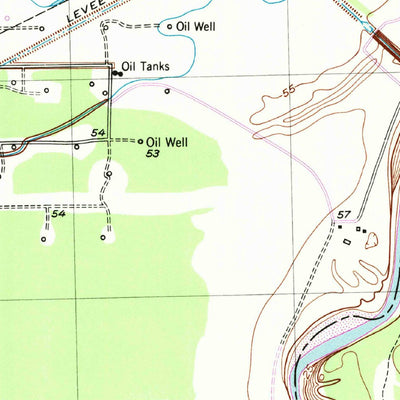 United States Geological Survey Thompsons, TX (1953, 24000-Scale) digital map