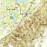 United States Geological Survey Thompsonville, MI (1956, 62500-Scale) digital map