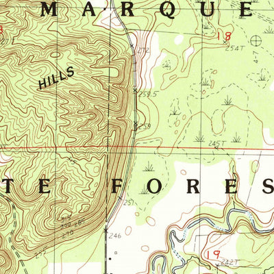 United States Geological Survey Thompsonville, MI (1983, 25000-Scale) digital map
