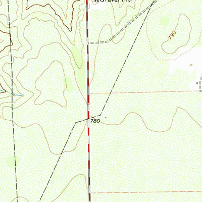United States Geological Survey Thompsonville, TX (1972, 24000-Scale) digital map