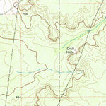 United States Geological Survey Thompsonville, TX (1972, 24000-Scale) digital map