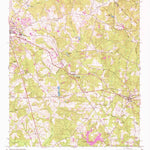 United States Geological Survey Thomson East, GA (1948, 24000-Scale) digital map