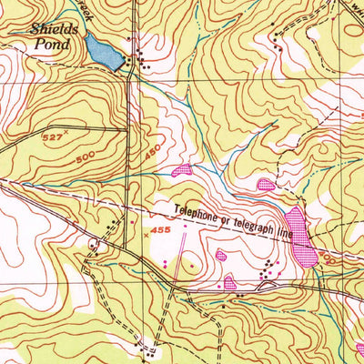 United States Geological Survey Thomson East, GA (1948, 24000-Scale) digital map