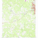 United States Geological Survey Thomson West, GA (1972, 24000-Scale) digital map