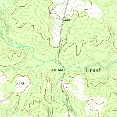 United States Geological Survey Thomson West, GA (1972, 24000-Scale) digital map
